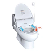 Roterende openbare veilige toiletbrilhoes